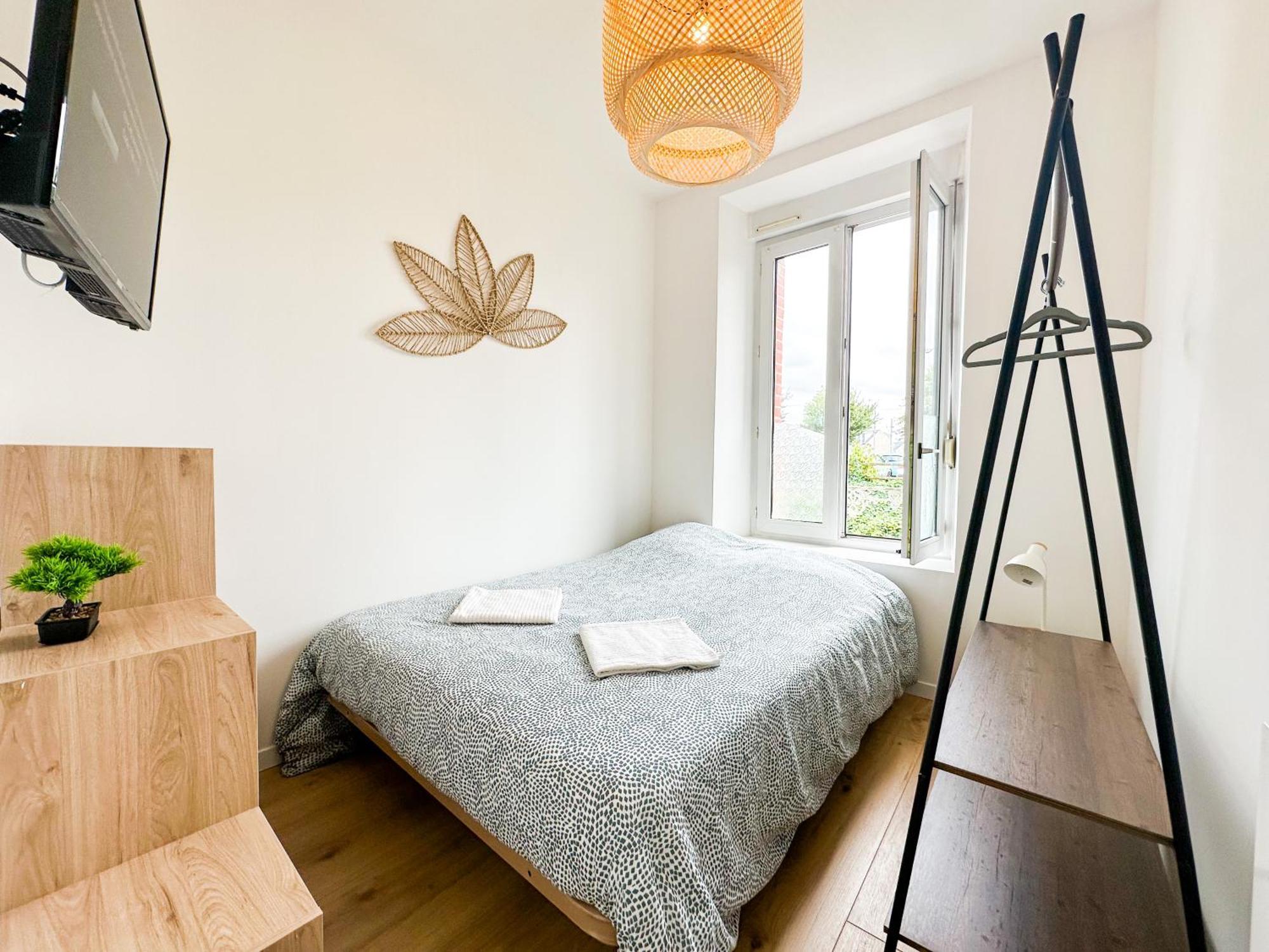 New: Agreable & Lumineux *Gare* Lägenhet Guingamp Exteriör bild